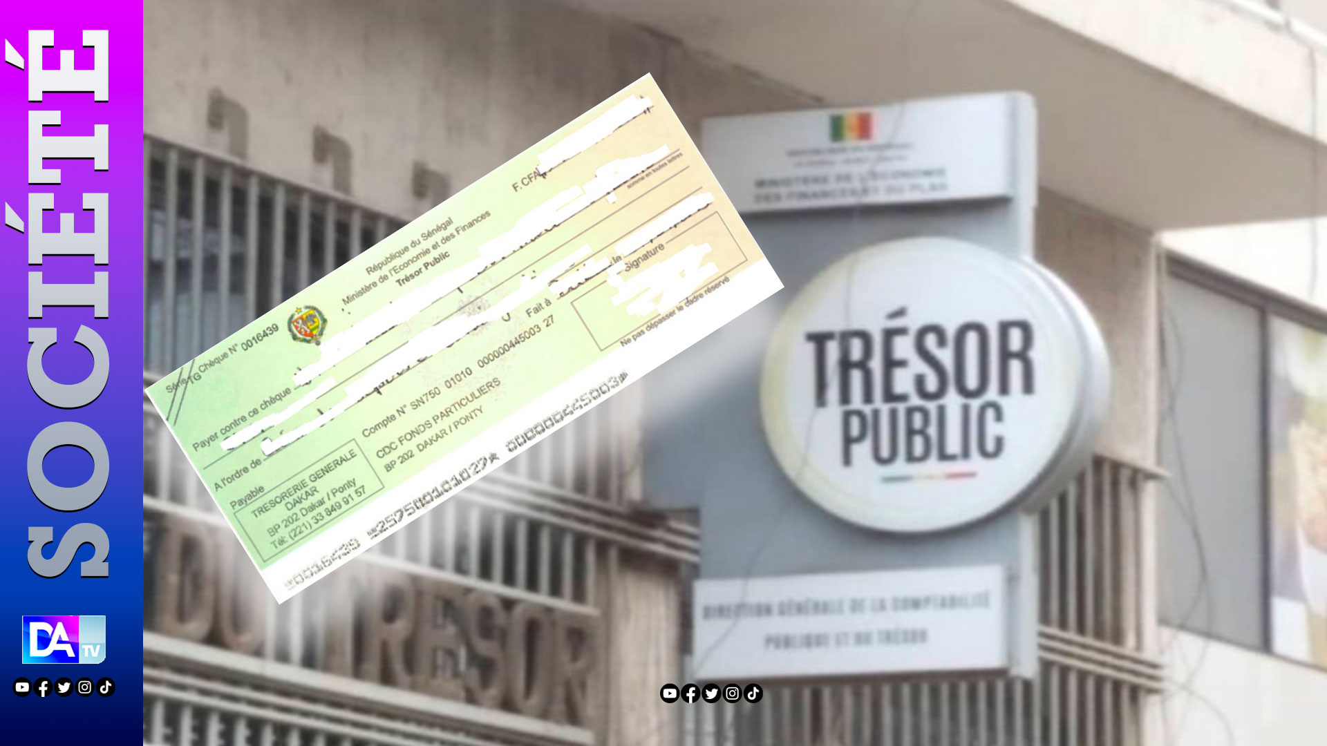 Scandale des chèques du Trésor volés : la mafia des transitaires fait tomber des têtes...entre libertés provisoires et lourdes cautions, l’affaire se complexifie