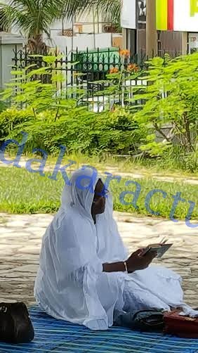 Prière de Takkusaan de la Première Dame à l'Hôpital Principal de Dakar