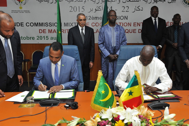 Les images de la clôture de la 12ème session de la Grande Commission mixte de coopération et la signature des accords entre le Sénégal et la Mauritanie