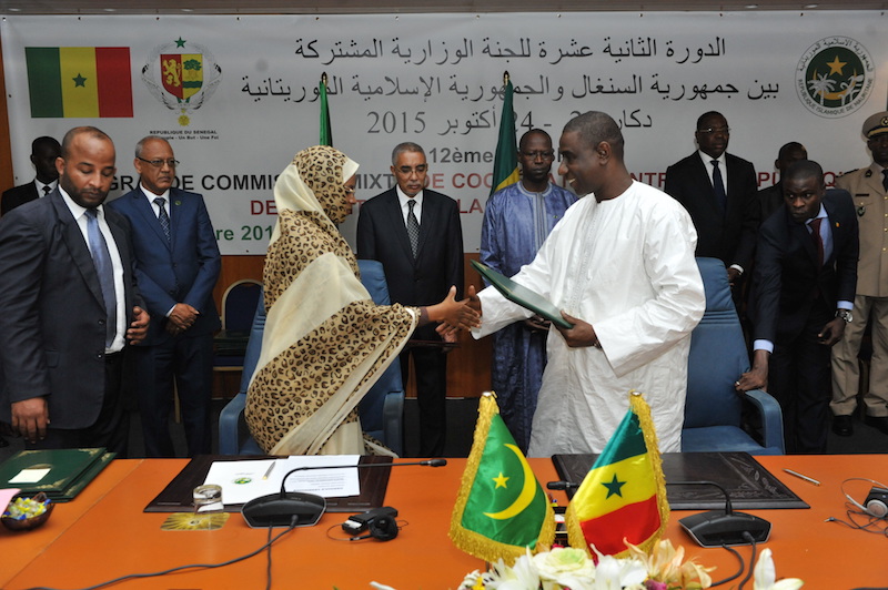 Les images de la clôture de la 12ème session de la Grande Commission mixte de coopération et la signature des accords entre le Sénégal et la Mauritanie