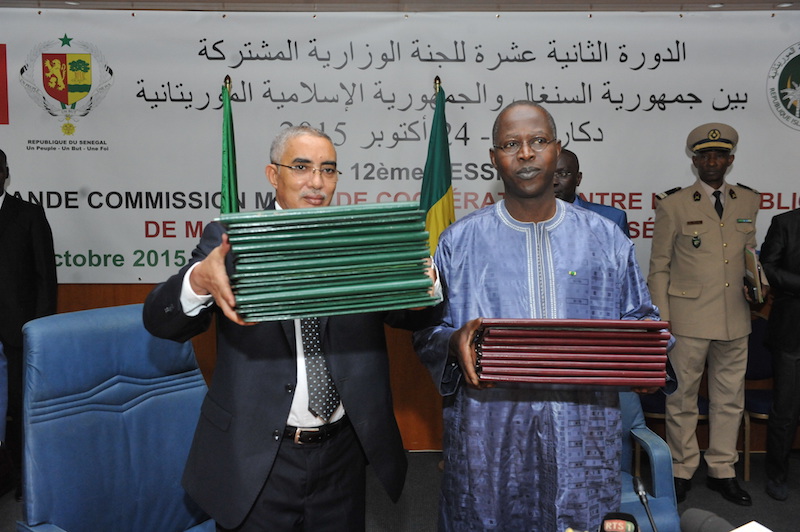 Les images de la clôture de la 12ème session de la Grande Commission mixte de coopération et la signature des accords entre le Sénégal et la Mauritanie