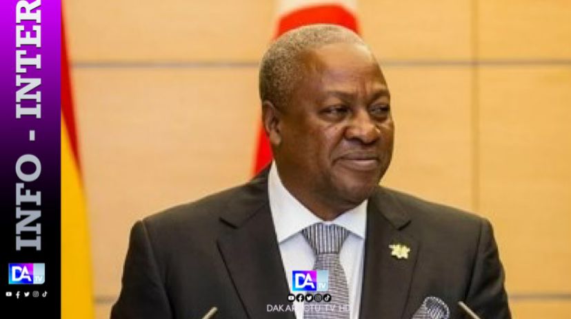 Au Ghana, le candidat de l'opposition John Mahama remporte la présidentielle