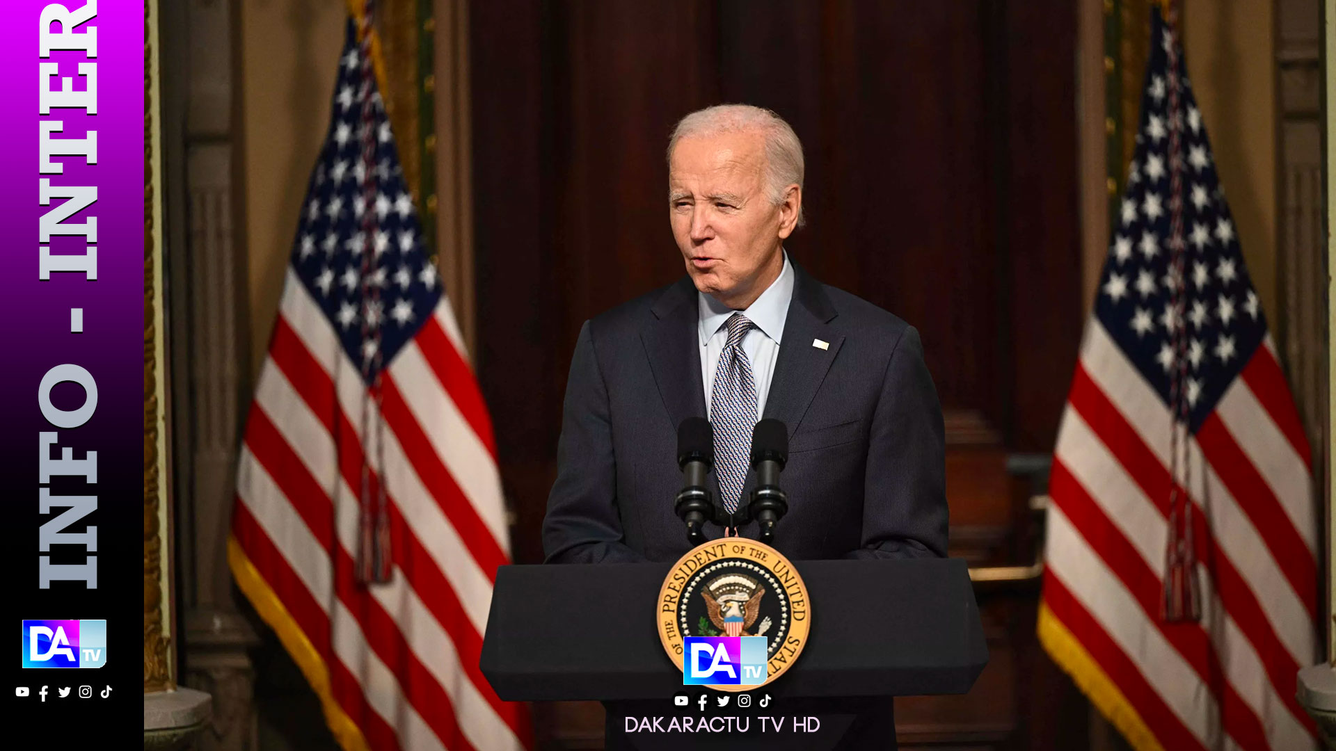 Biden avertit que "certains des groupes rebelles" en Syrie ont des "antécédents de terrorisme"