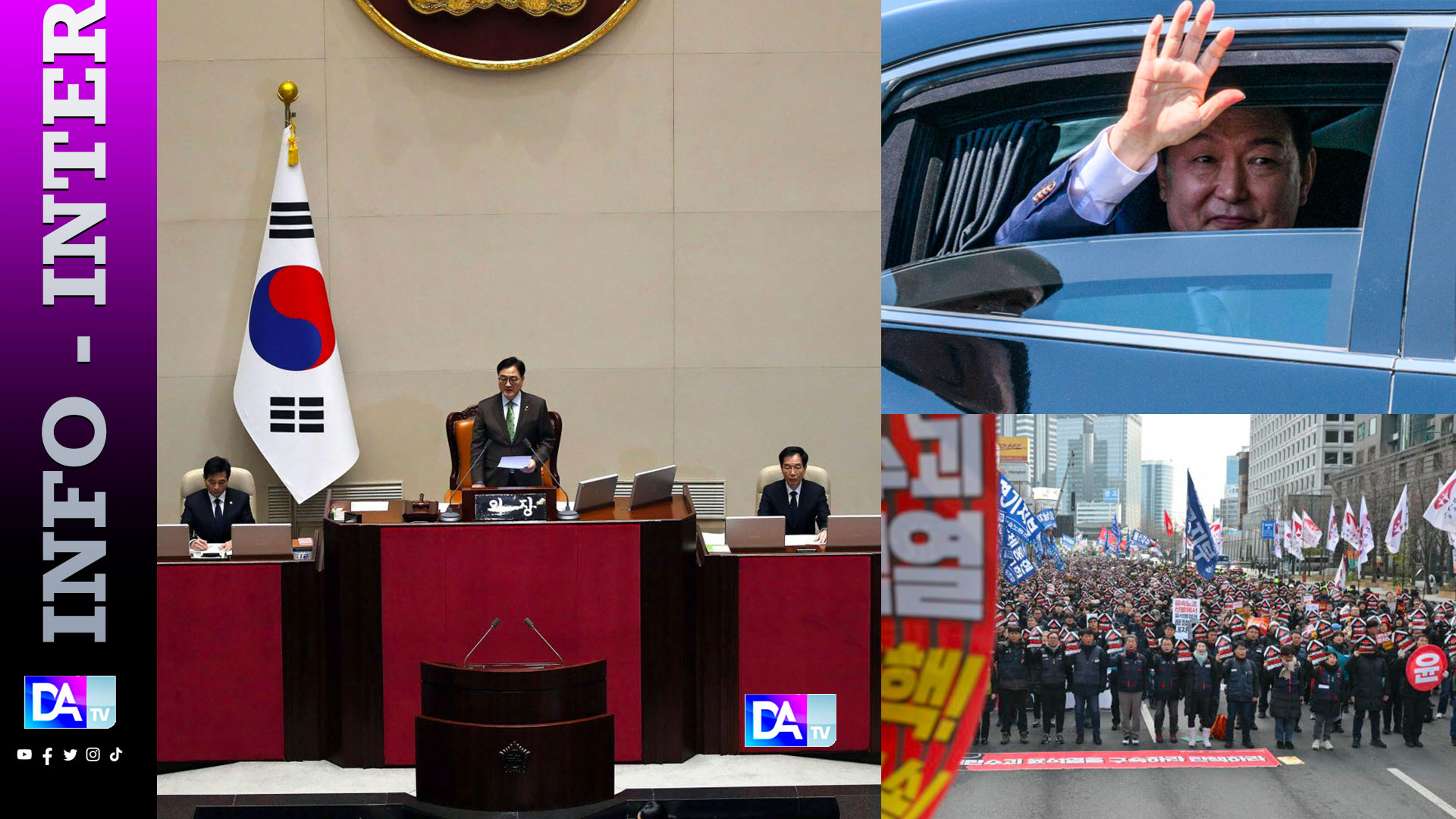 Corée du Sud: la destitution de Yoon est "une victoire du peuple et de la démocratie", salue l'opposition