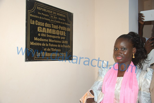 LA CASE DES TOUT-PETITS DE GAMBOUL Une promesse de campagne réalisée par Thérèse Faye Diouf (PHOTOS)