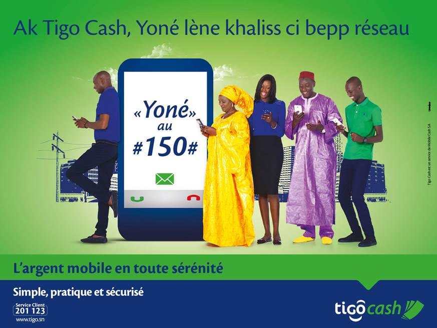 Transfert d’argent : Tigo Cash lance « Yoné »
