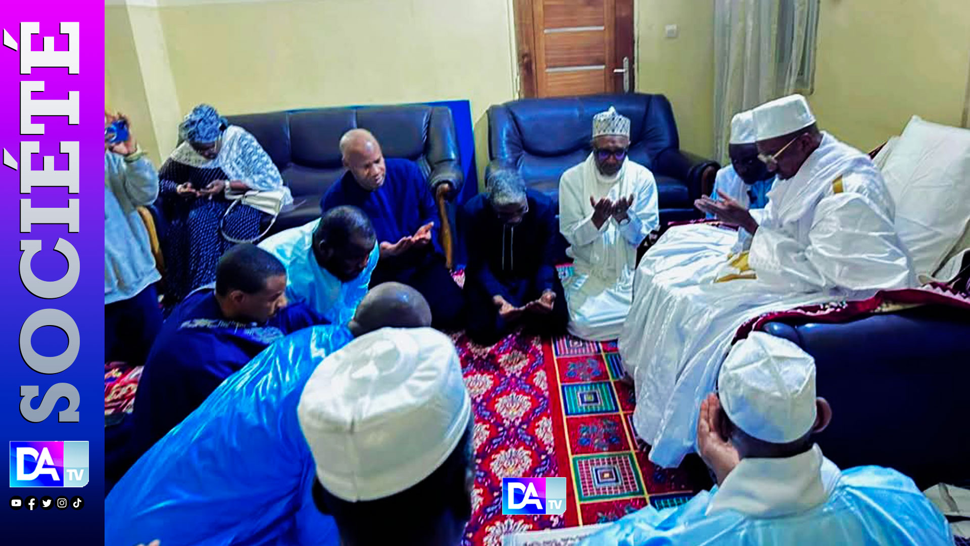 Discrimination « ethnicistes » : Ce message de la délégation présidentielle au Khalife de Medina Gounass, Cheikh Ahmadou Tidiane Bâ