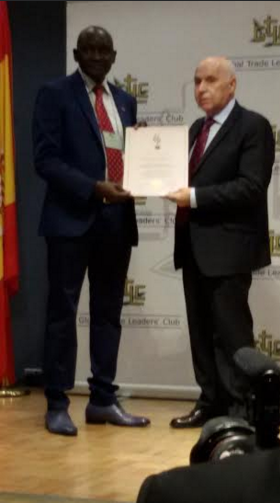MADRID : L’ASER honorée du trophée international du leadership en image et qualité de l’année 2015