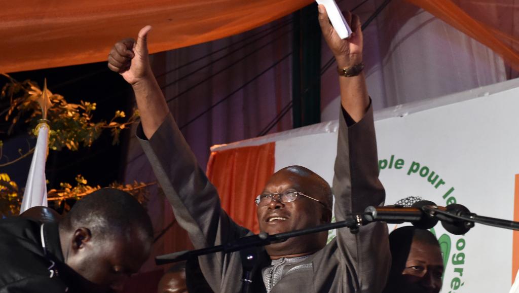 Kaboré élu président du Burkina Faso dès le premier tour