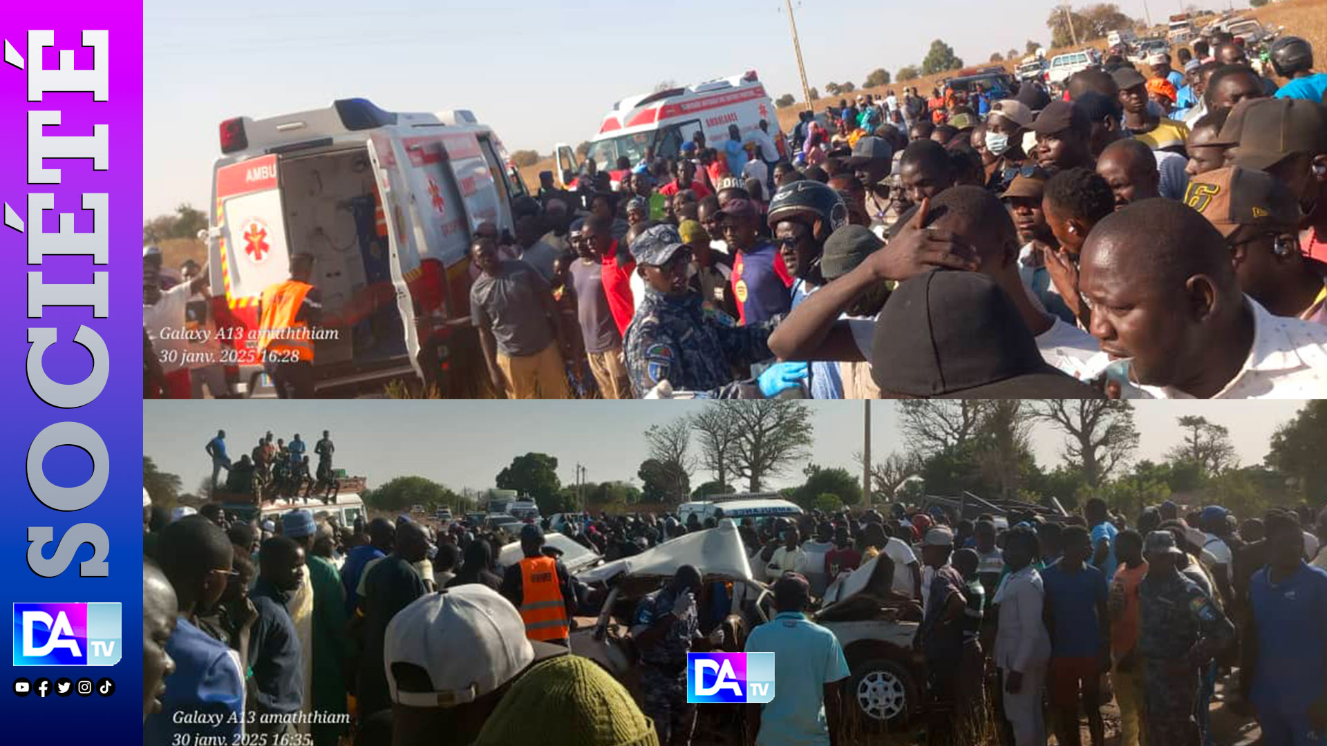 Accident mortel sur l'axe Keur Madiabel - Keur Mandongo : les populations exigent des ralentisseurs