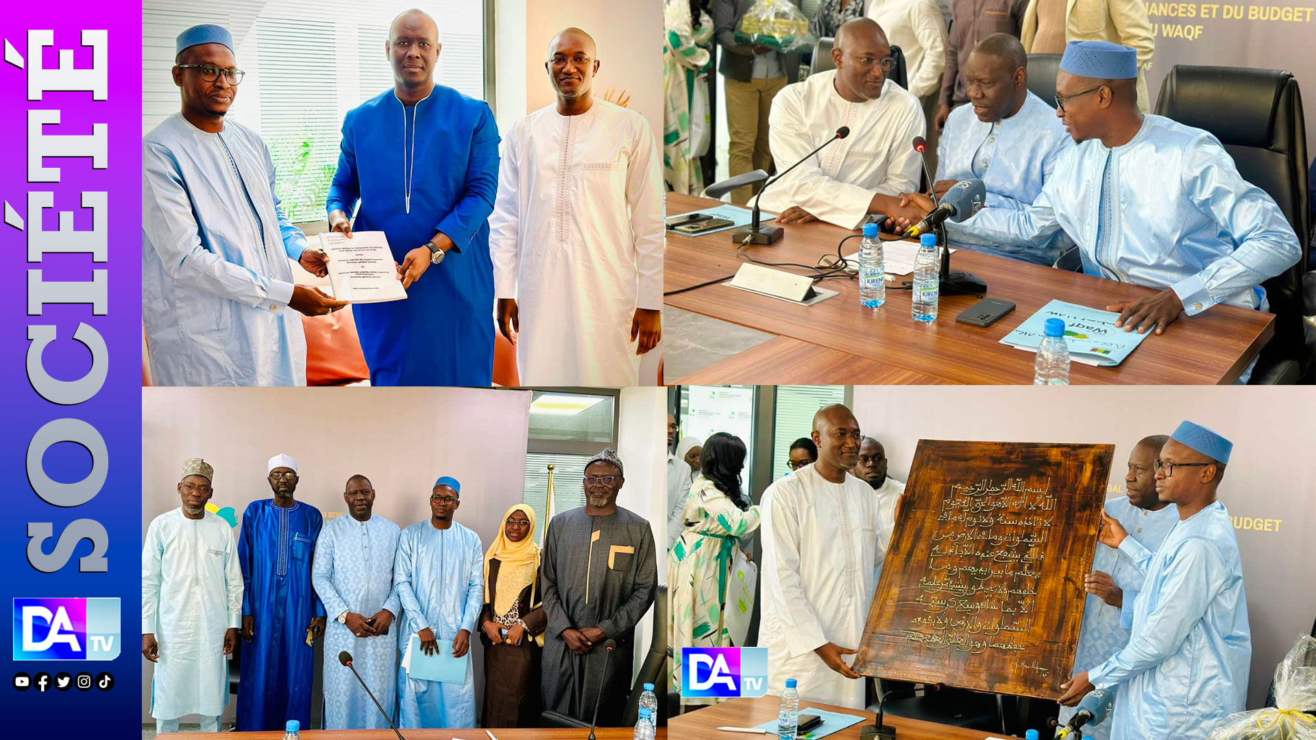 Waqf (Sénégal) : Racine Ba passe le témoin au Dr Ahmed Lamine Athie