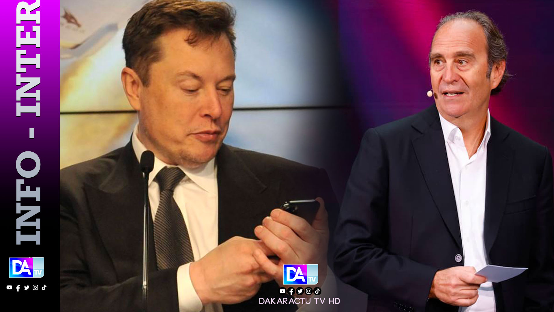 Echange d'insultes entre Elon Musk et Xavier Niel