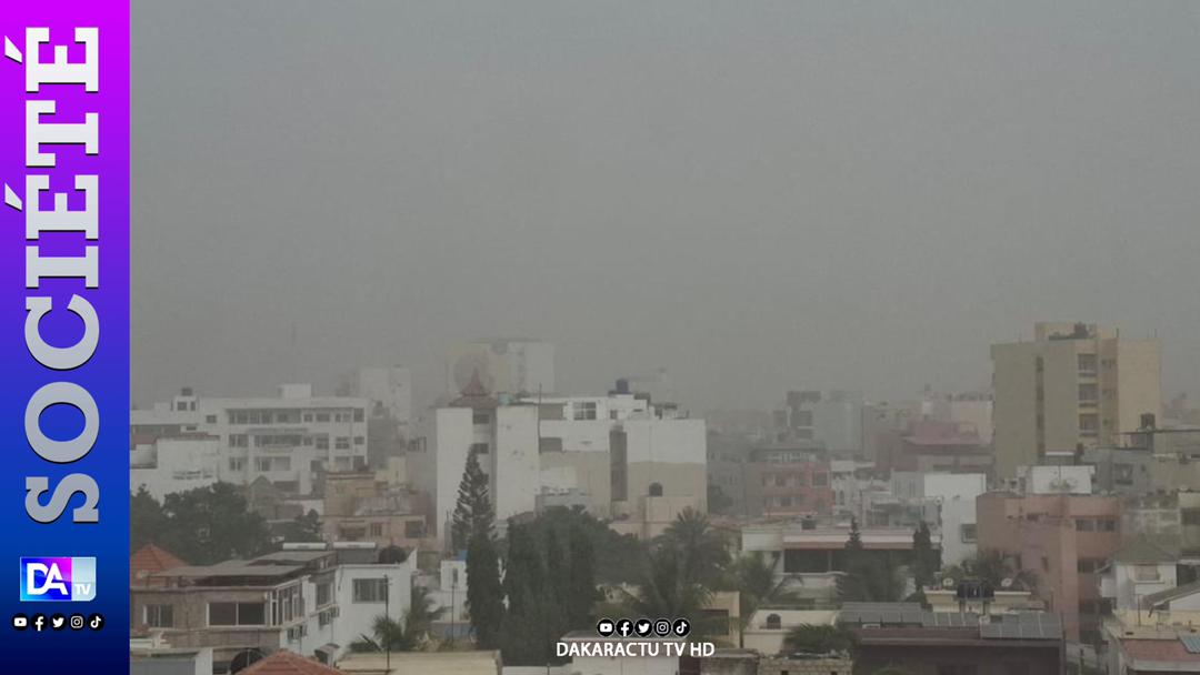 Météo : un épisode de poussière dense attendu ce week-end au Sénégal