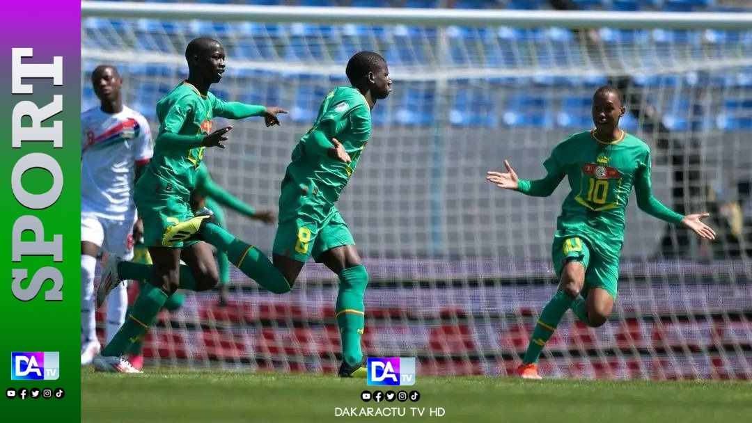 CAN U17 : Le Sénégal assure l'essentiel dès son entrée en lice face à la Gambie (1-0)