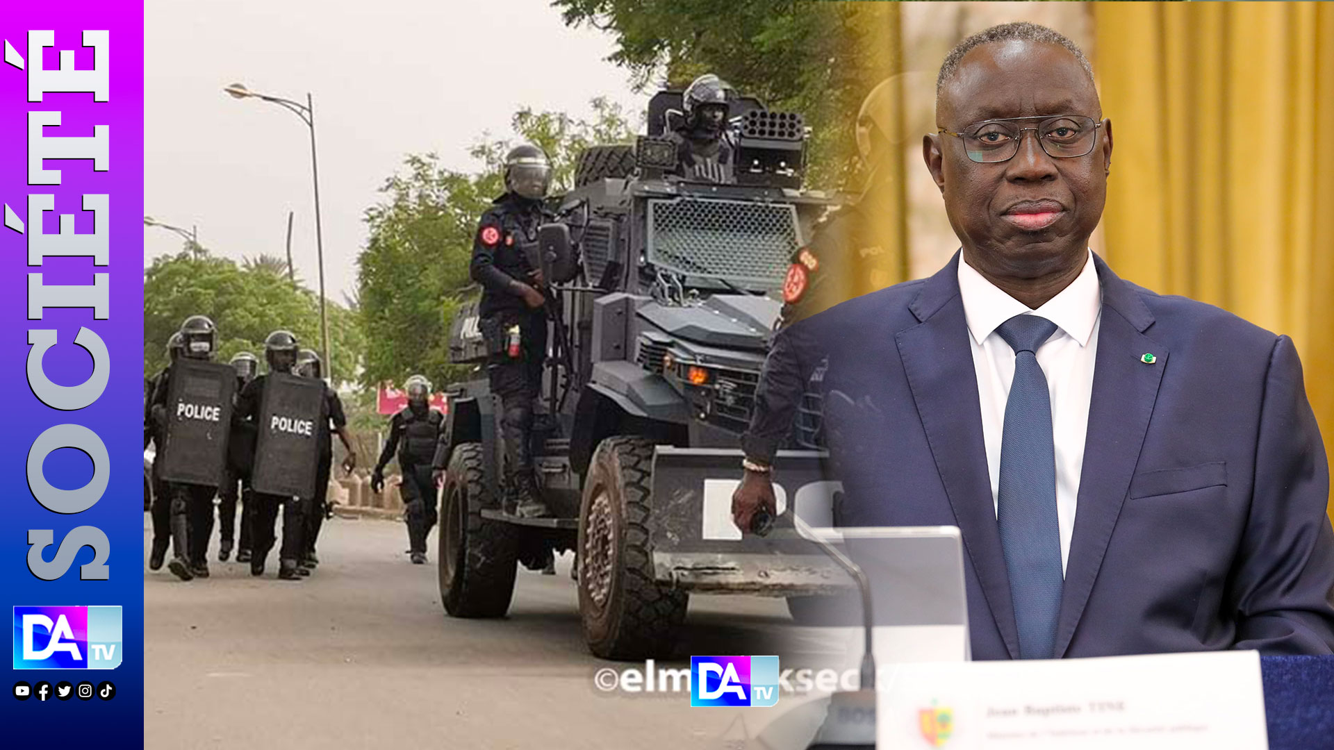 Sénégal- Police nationale : Le ministre de l’Intérieur met fin aux ...