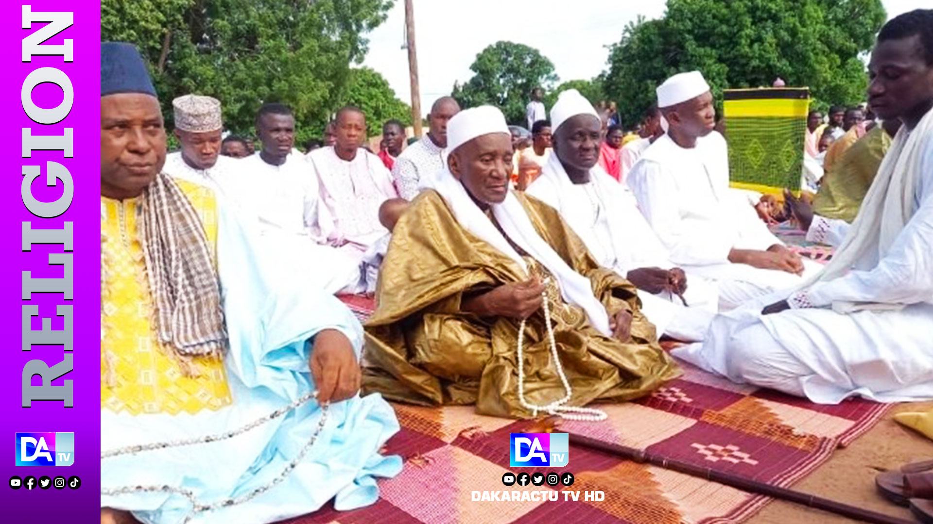 Taslima (Sédhiou) : La ziarra annuelle célébrée ce 29 avril (Elhadji Khalifa Diaby, porte-parole du khalife)