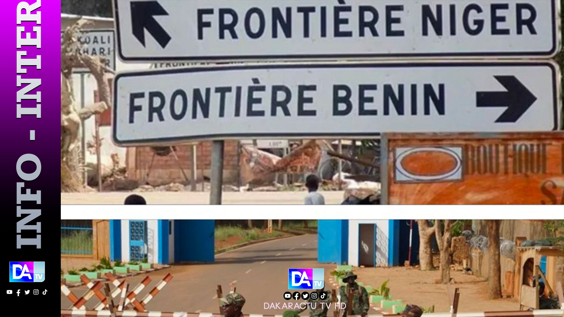 Niger: "la frontière avec le Bénin restera fermée", dit le chef du pouvoir militaire