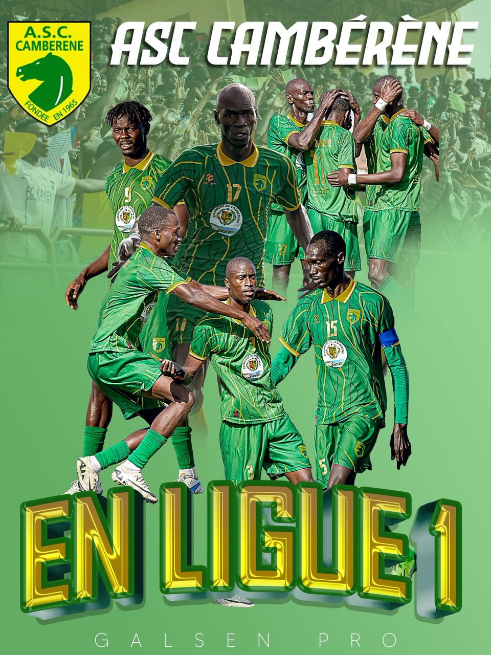 Football Local : L’ASC Cambérène sacrée championne de Ligue 2 !