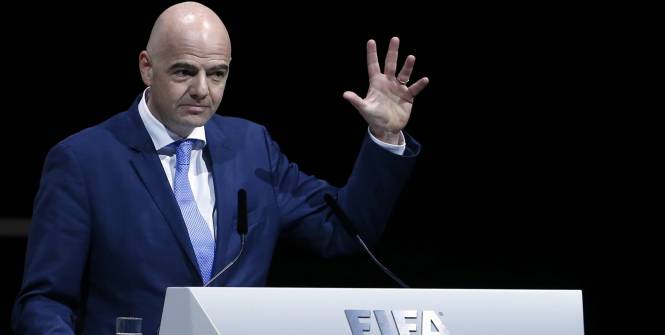 Gianni Infantino élu président de la FIFA