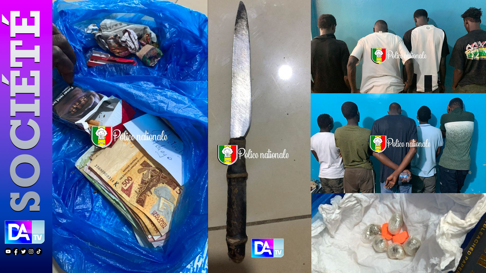 Grand-Yoff : 11 individus interpellés lors d’une vaste opération de sécurisation