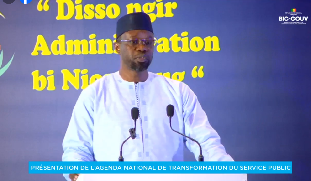 Disparités salariales dans l'administration : « Un dysfonctionnement à corriger », selon Ousmane Sonko