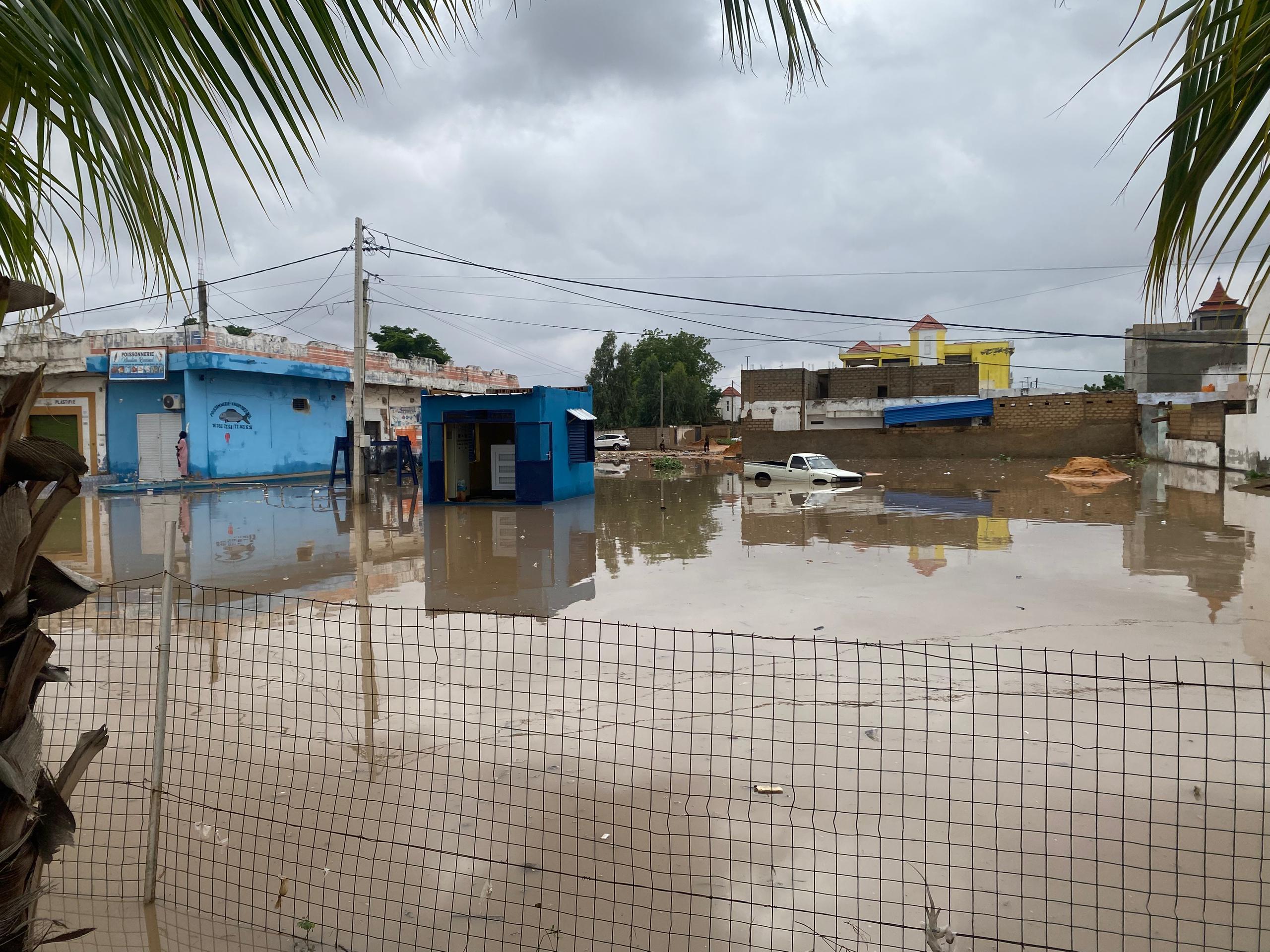 Point Bas de la Mairie de Touba :  L’entrée stratégique libérée grâce aux opérations de pompage de la nouvelle station de l’ONAS