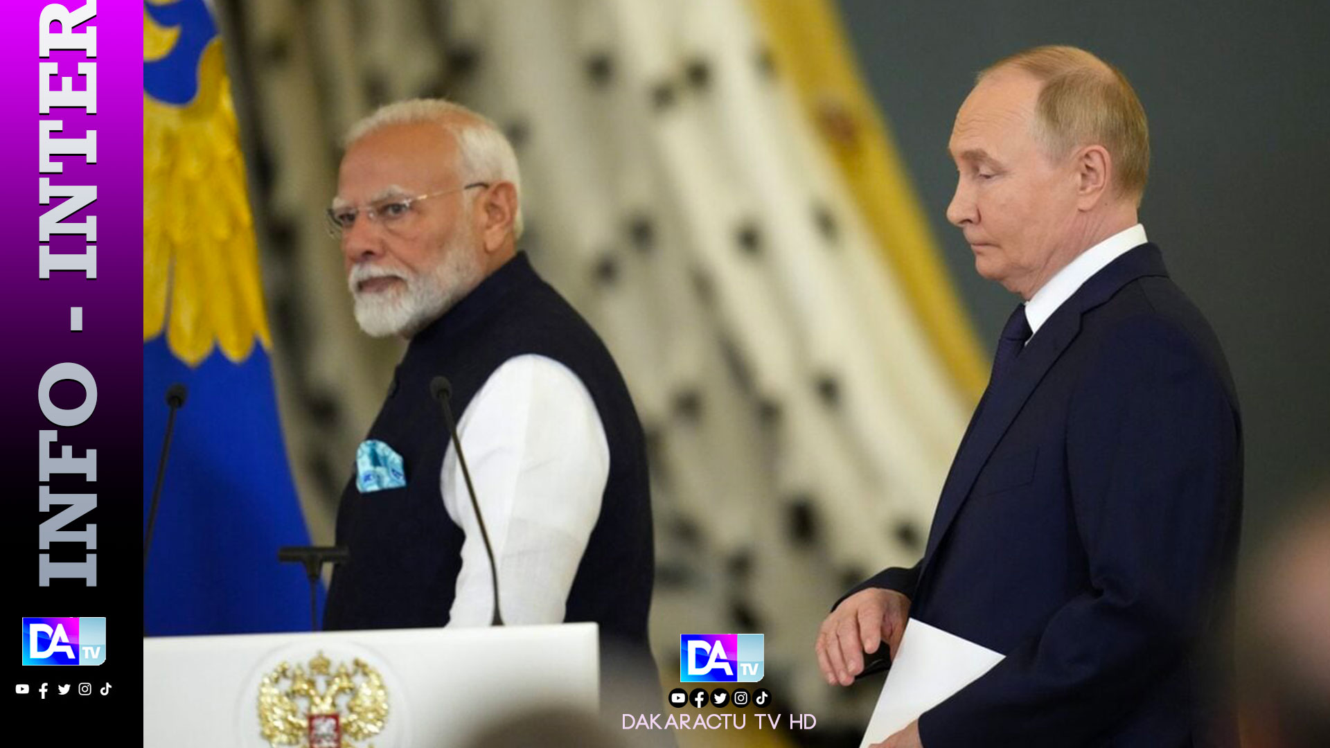 Une affaire délicate : les achats de pétrole russe par l'Inde