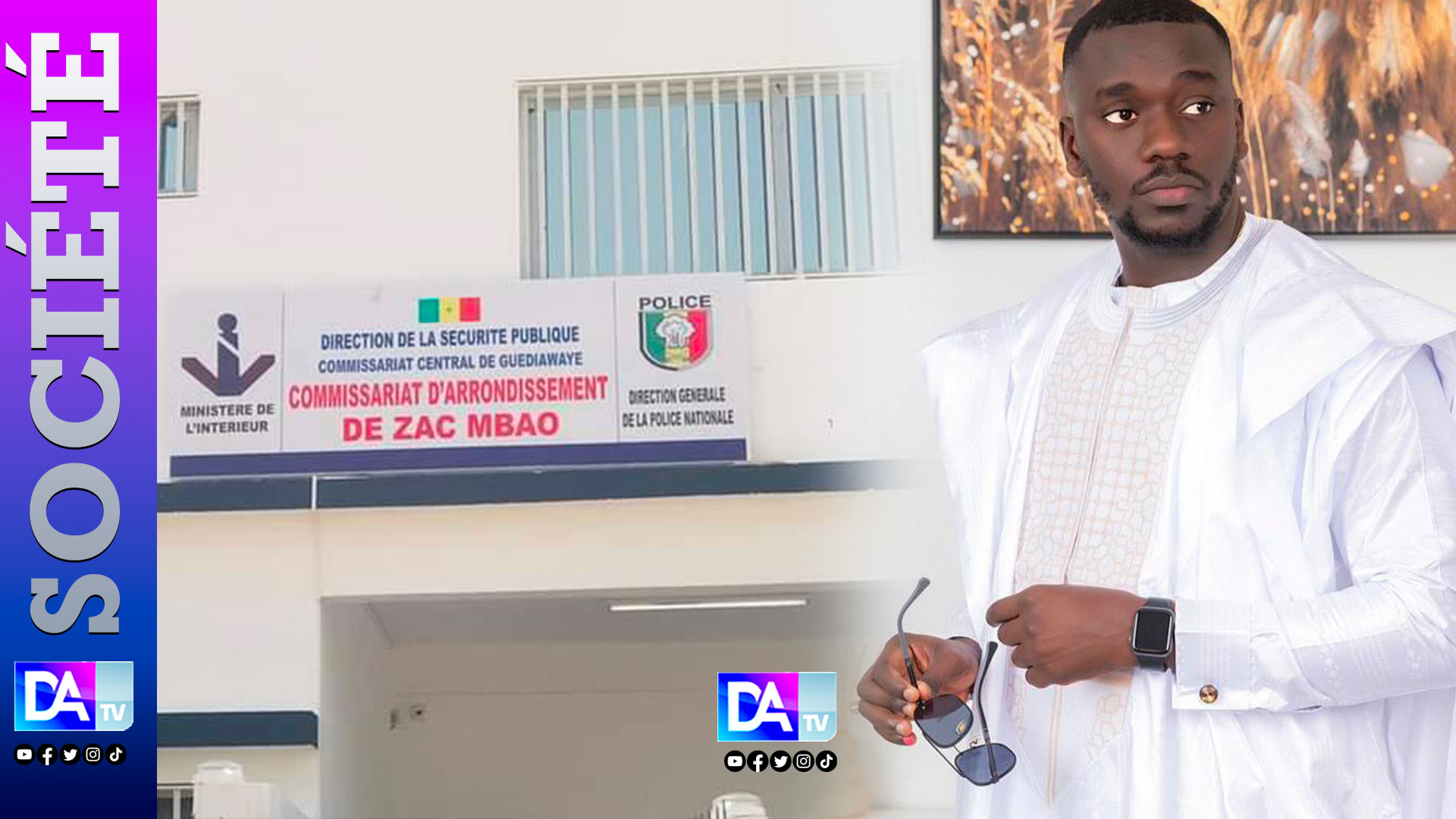 De “Baabel” au commissariat de Zac Mbao: l’acteur El Hadj Moda Thioune arrêté après une course-poursuite