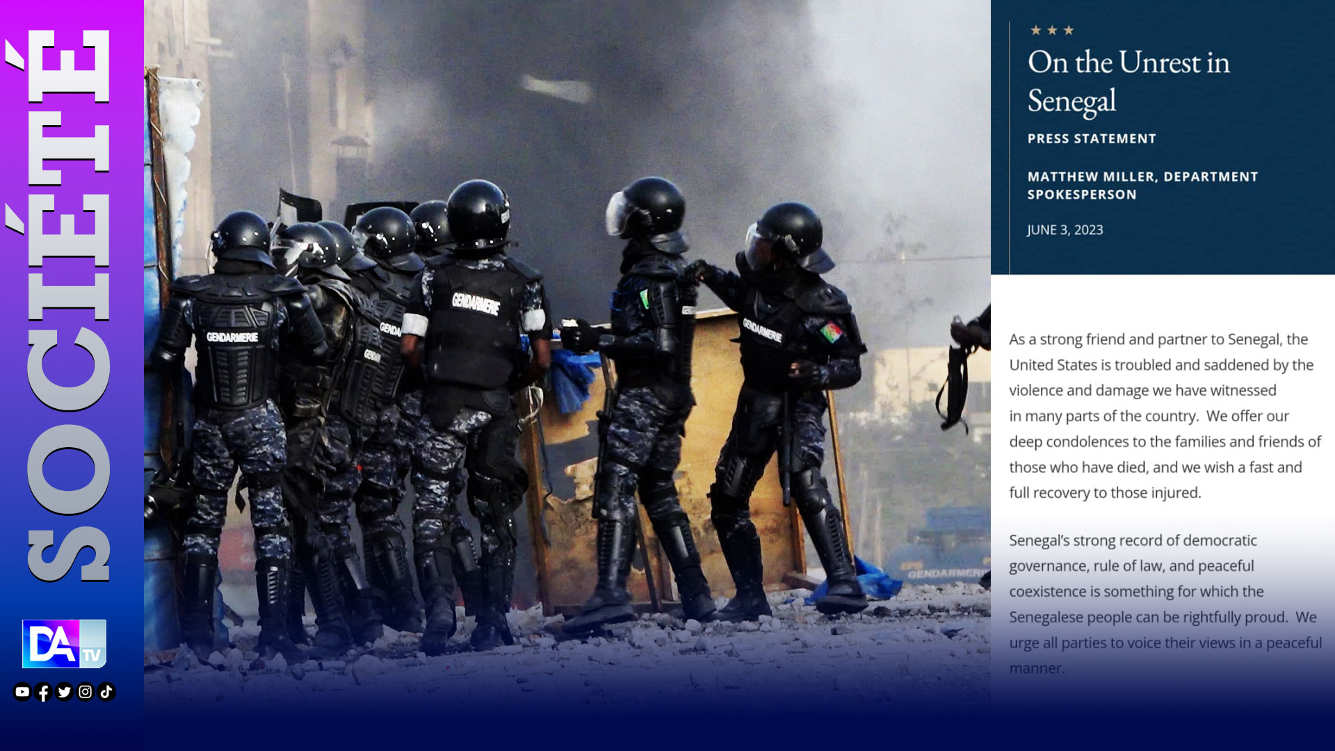 Sénégal - Torture, traitements cruels, inhumains ou dégradants : Le constat amer du département d’État américain (rapport 2024)