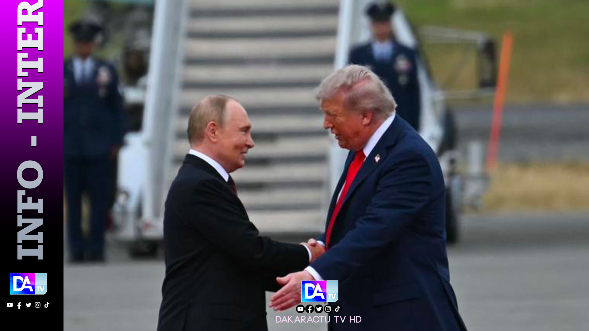 Rencontre au Sommet avec Poutine en Alaska : Donald Trump dit attendre « un cessez-le-feu »