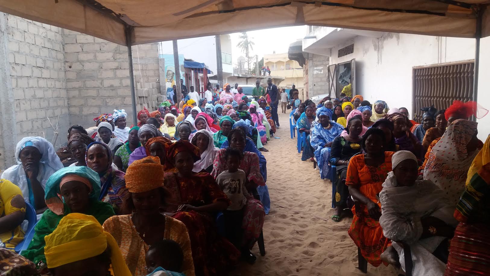 Pape Maël Diop rencontre 16 mouvements de femmes de Yeumbeul