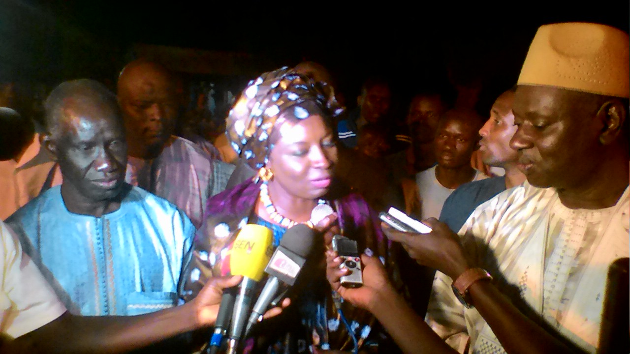 MIMI TOURE : « Pour l'opposition, il est question de "Poussal ma Tooq " ...Je témoigne mon soutien à Tanor »