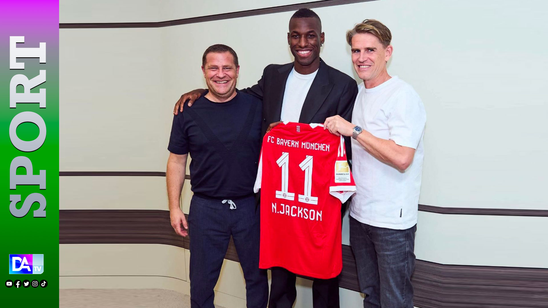 DÉSORMAIS OFFICIEL / Nicolas Jackson va jouer au Bayern Munich.