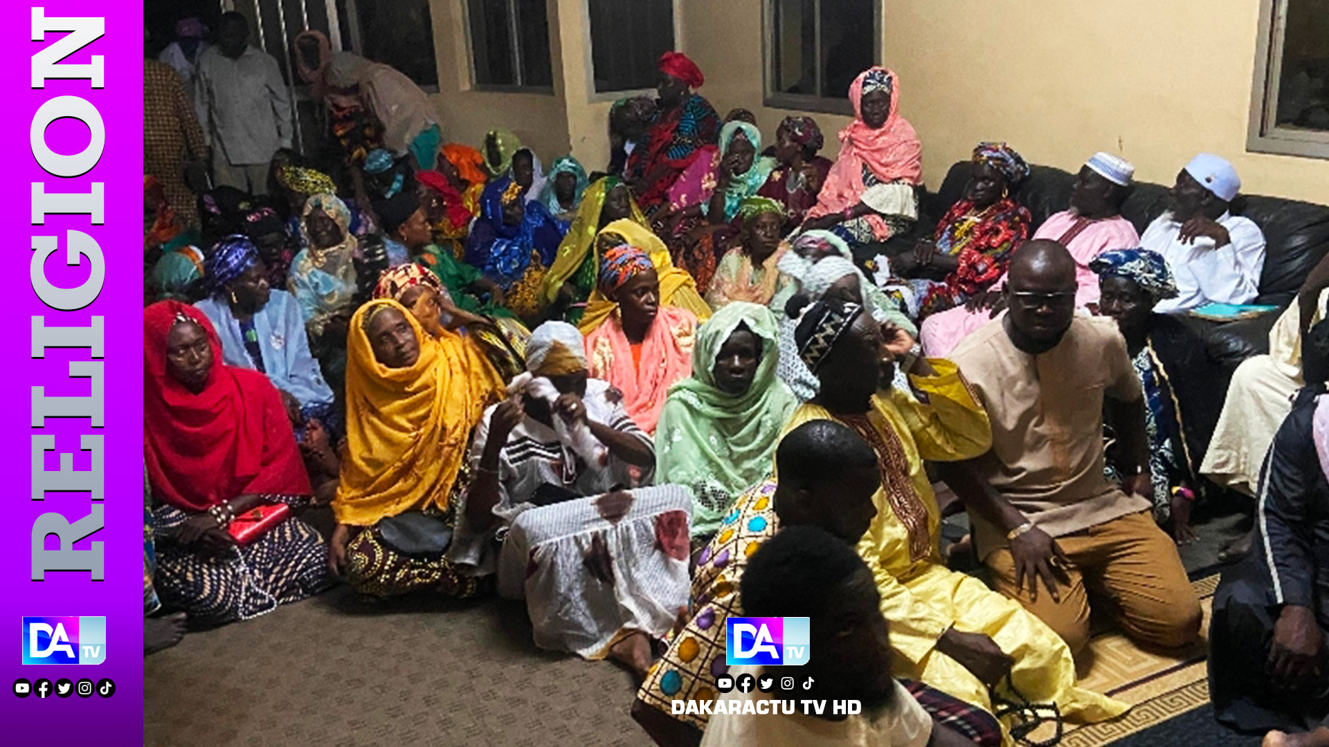 ‎Gamou à Taslima (Sédhiou) : L'appel du khalife général aux jeunes à la non violence et les dérives dans les réseaux sociaux...