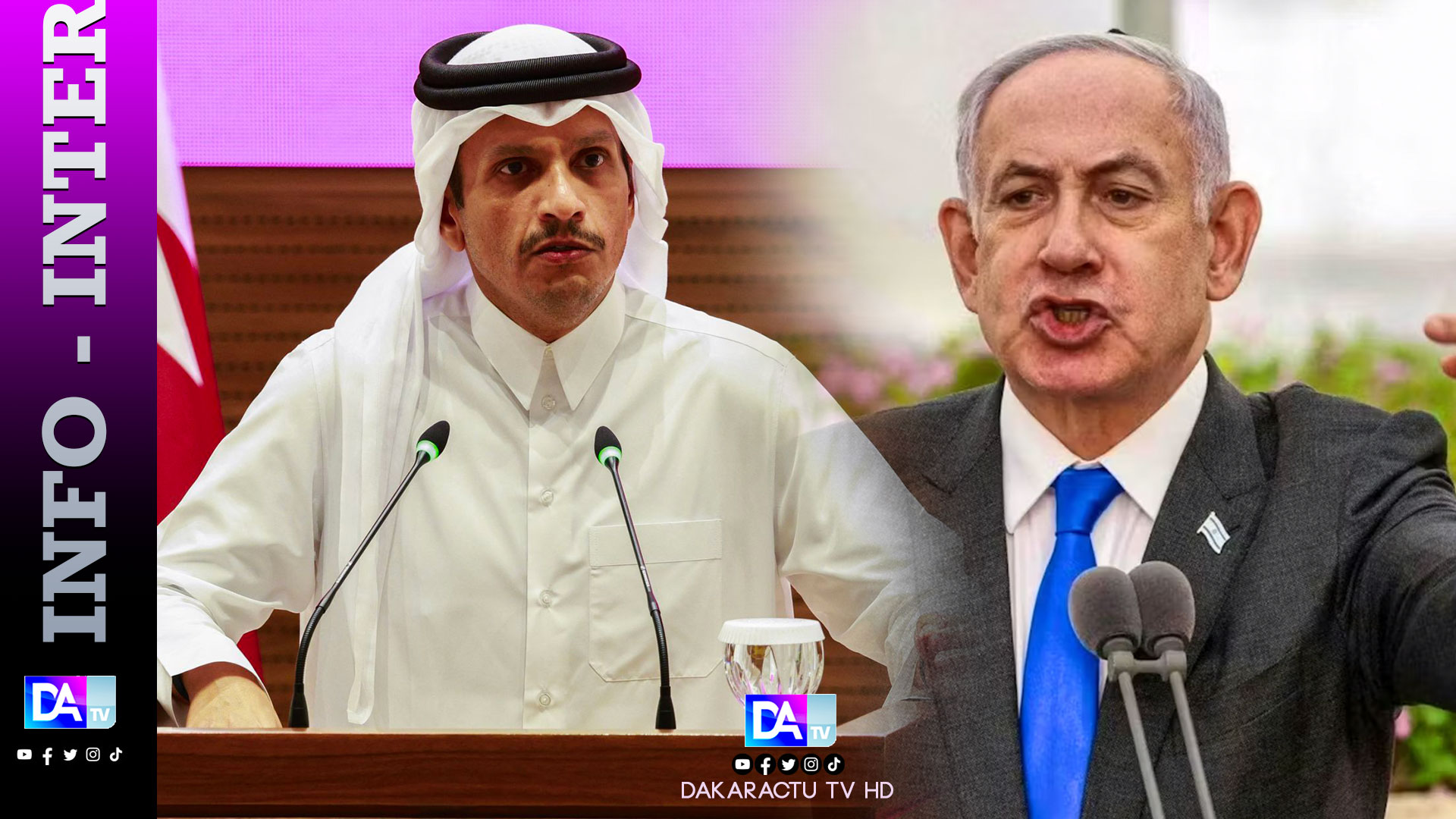 Le Qatar dit que Netanyahu doit être "traduit en justice"