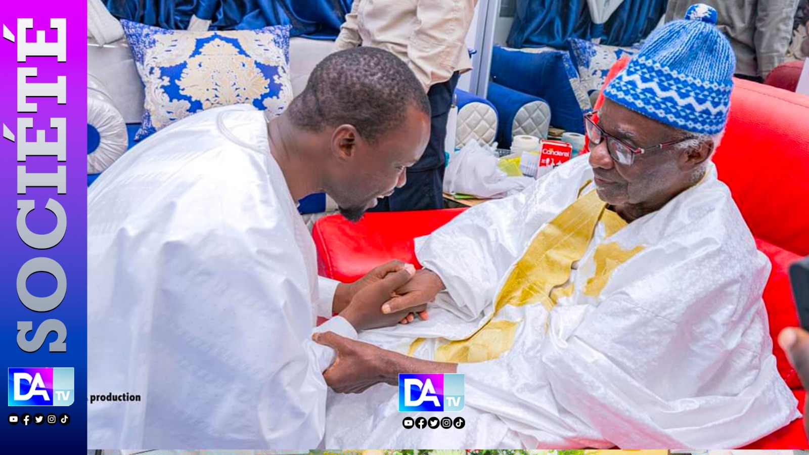 Décès du Khalife de Darou Khoudouss : Ousmane Sonko témoigne de "sa relation profonde..." avec Serigne Ahmadou Makhtar Mbacké