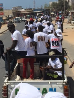 Référendum 2016 : "OUI" à Mbao, Abdou Karim Sall marque son territoire