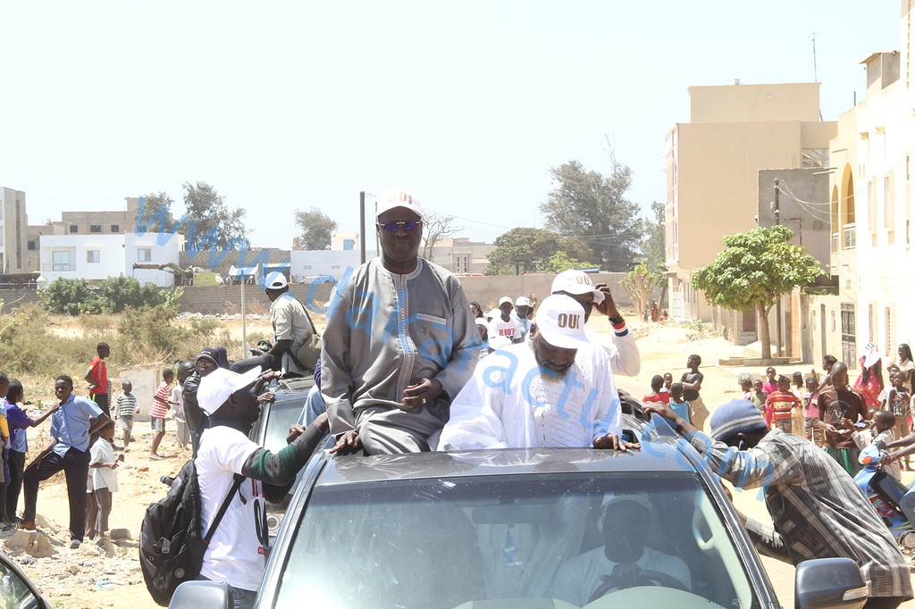 Les images de la caravane de l'APR Mbao à Keur M'baye Fall