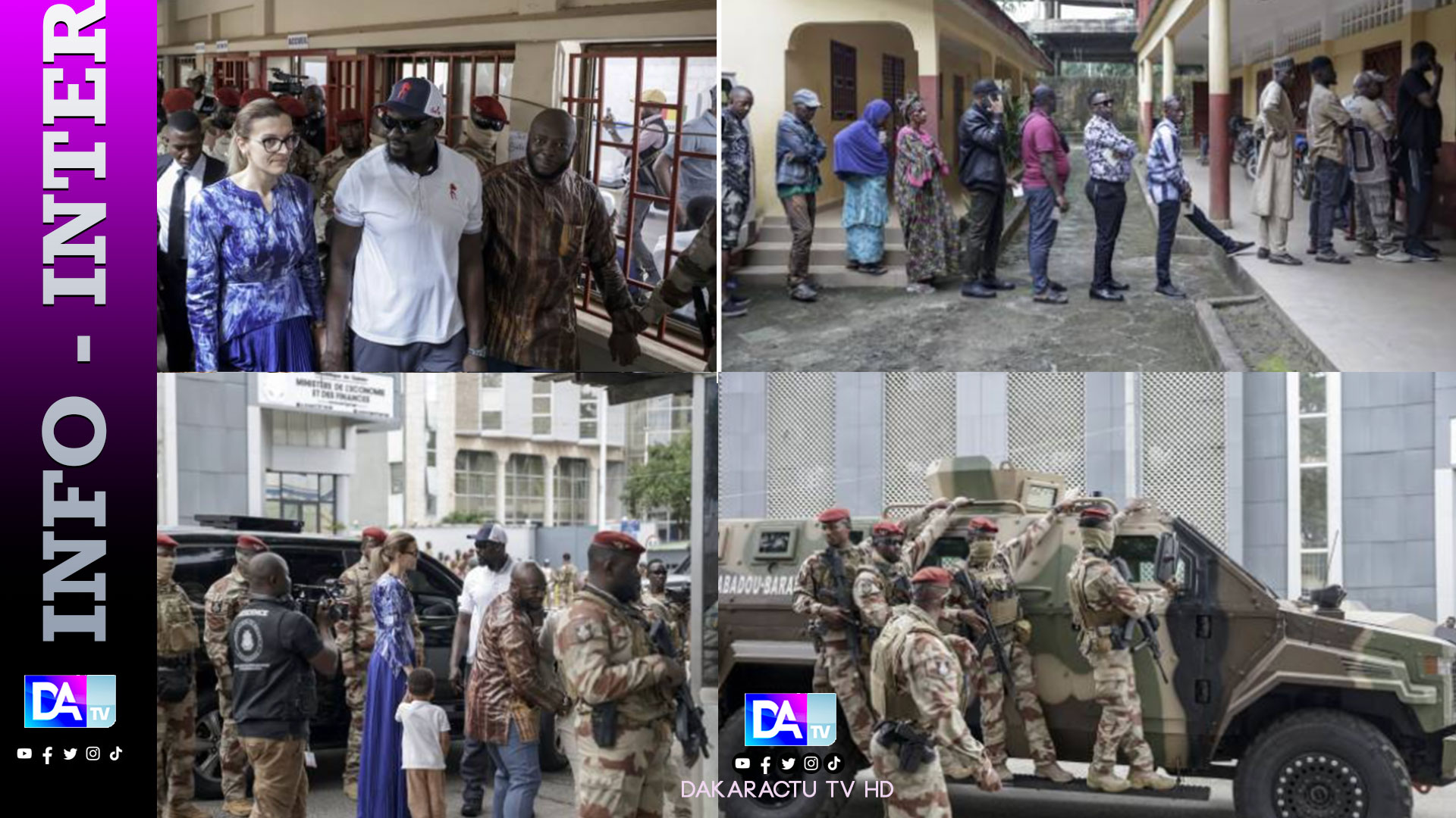 Les Guinéens votent en vue d'un retour à l'ordre constitutionnel, l'opposition boycotte