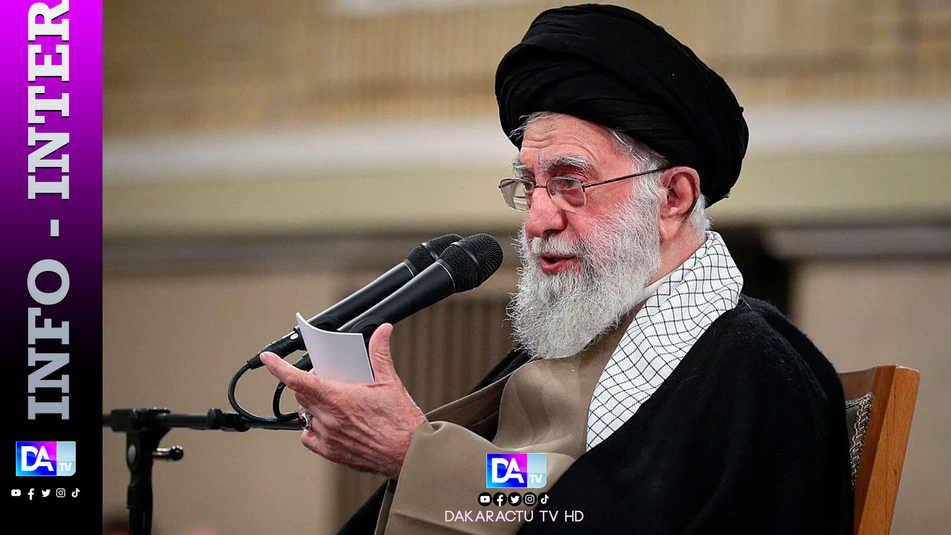 Nucléaire: Khamenei fustige des négociations avec les Etats-Unis "non bénéfiques" pour l'Iran