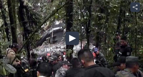 EQUATEUR : 22 morts dans le crash d'un avion militaire  