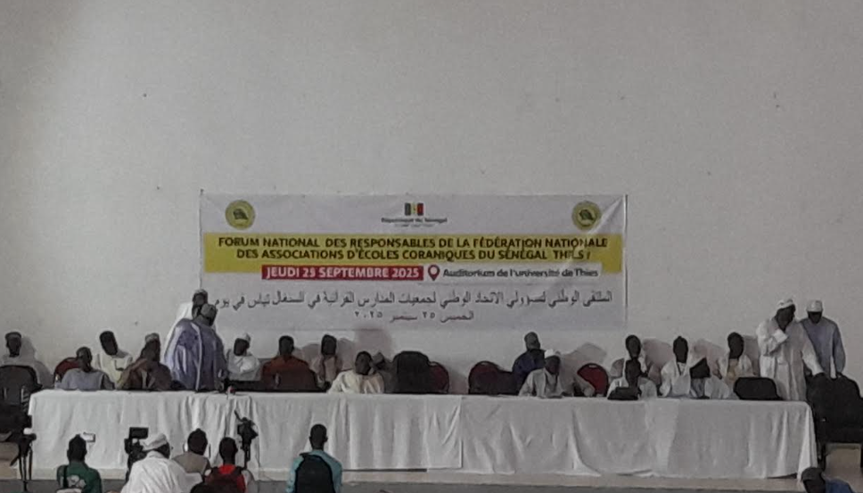 Assises des Daara- les associations d'écoles coraniques en conclave à Thiès: intégration, modernisation, prise en charge, au menu