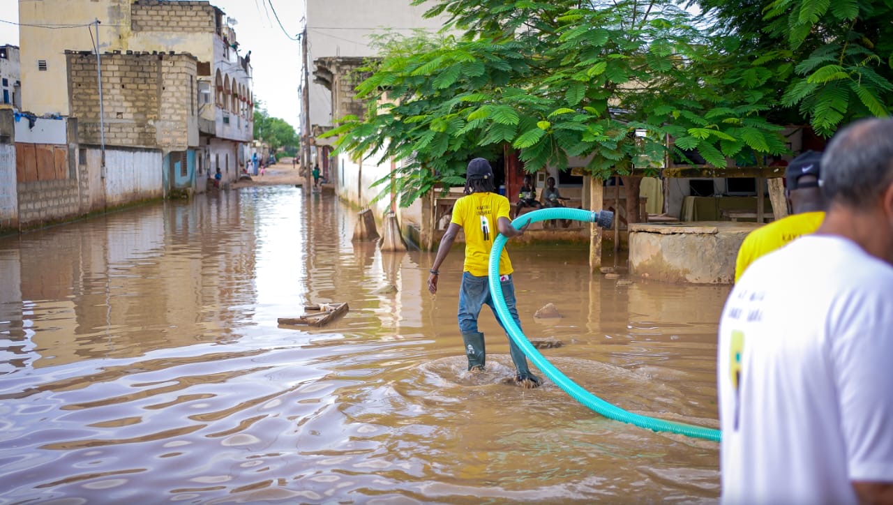 Inondations à Tivaouane Peulh et Keur Massar: L’association caritative DOMOU SENEGAL en action de solidarité
