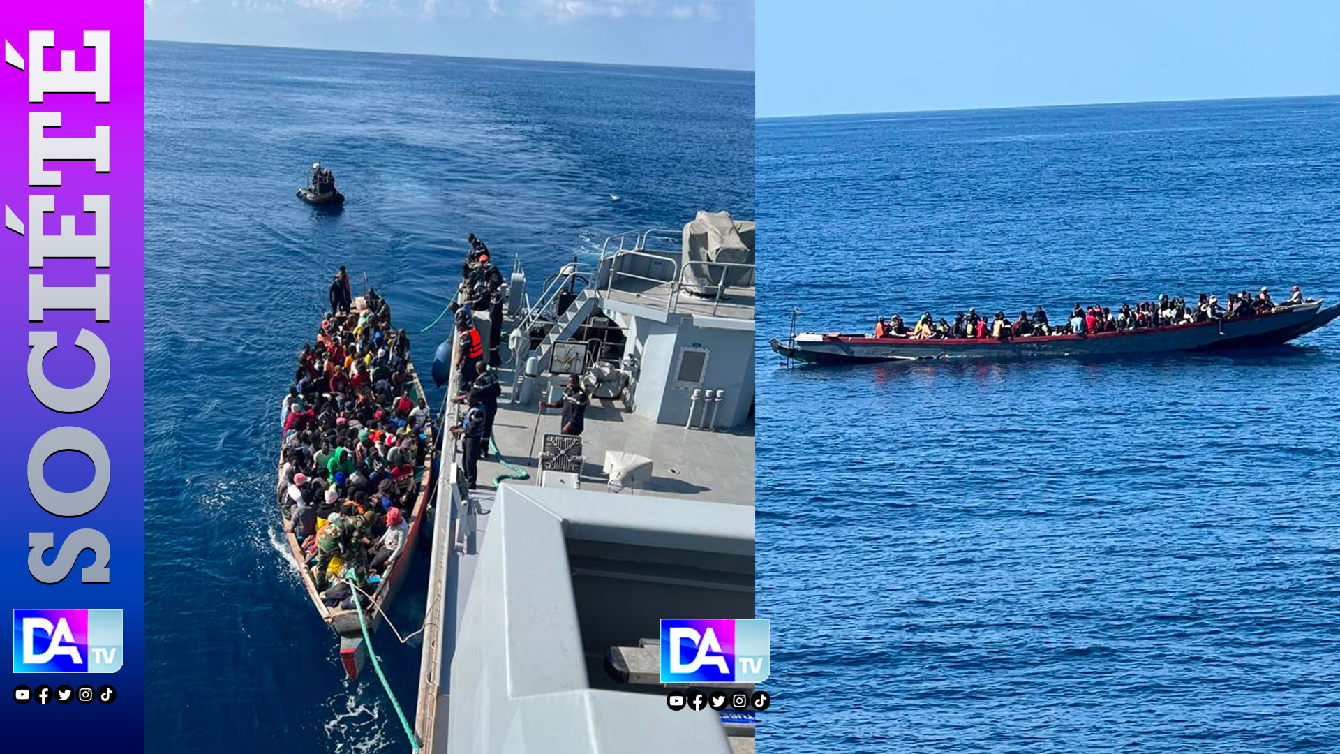 Émigration irrégulière : 142 candidats interceptés au large de Dakar