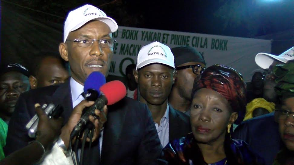 Meeting de Pikine Ci La Bokk : Thierno Bâ ouvre le boulevard pour le triomphe du Oui à Pikine