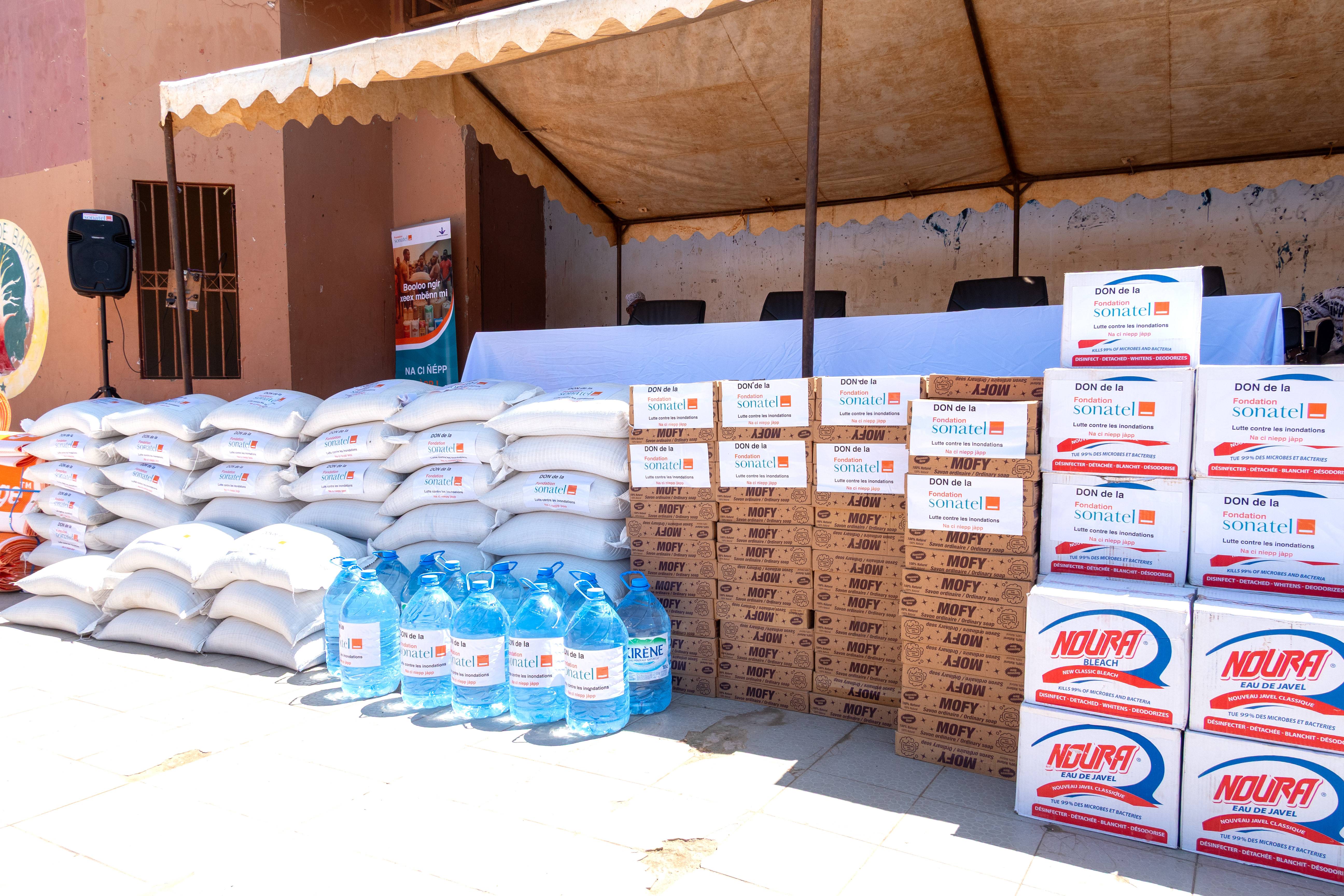 Inondations : La Fondation Sonatel déploie son Plan Solidarité en Urgence (SUR) pour soutenir les sinistrés