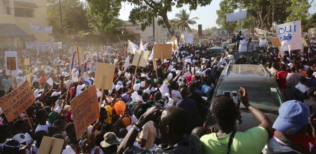 Visites de Macky Sall à M'bour et Thiadiaye