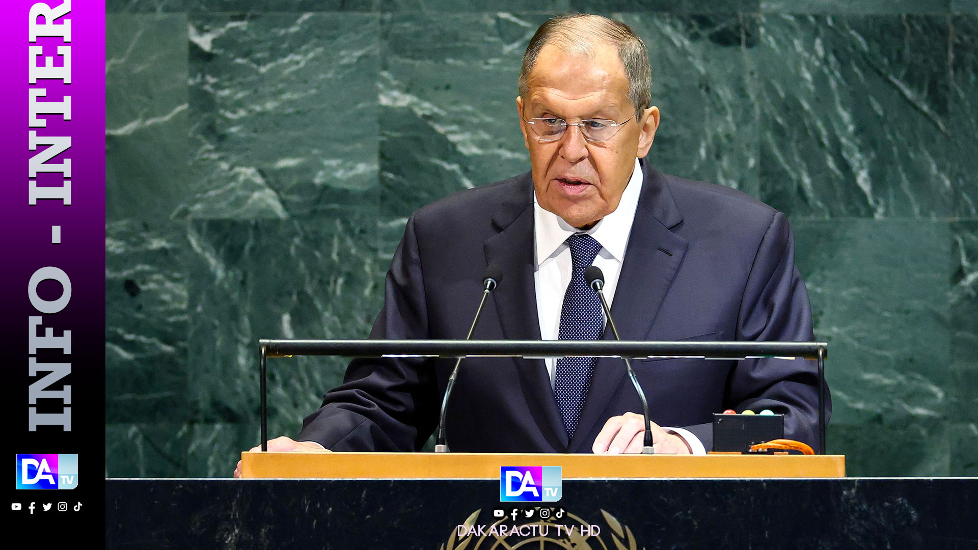Toute attaque contre la Russie entraînerait une « réponse résolue » (Lavrov)
