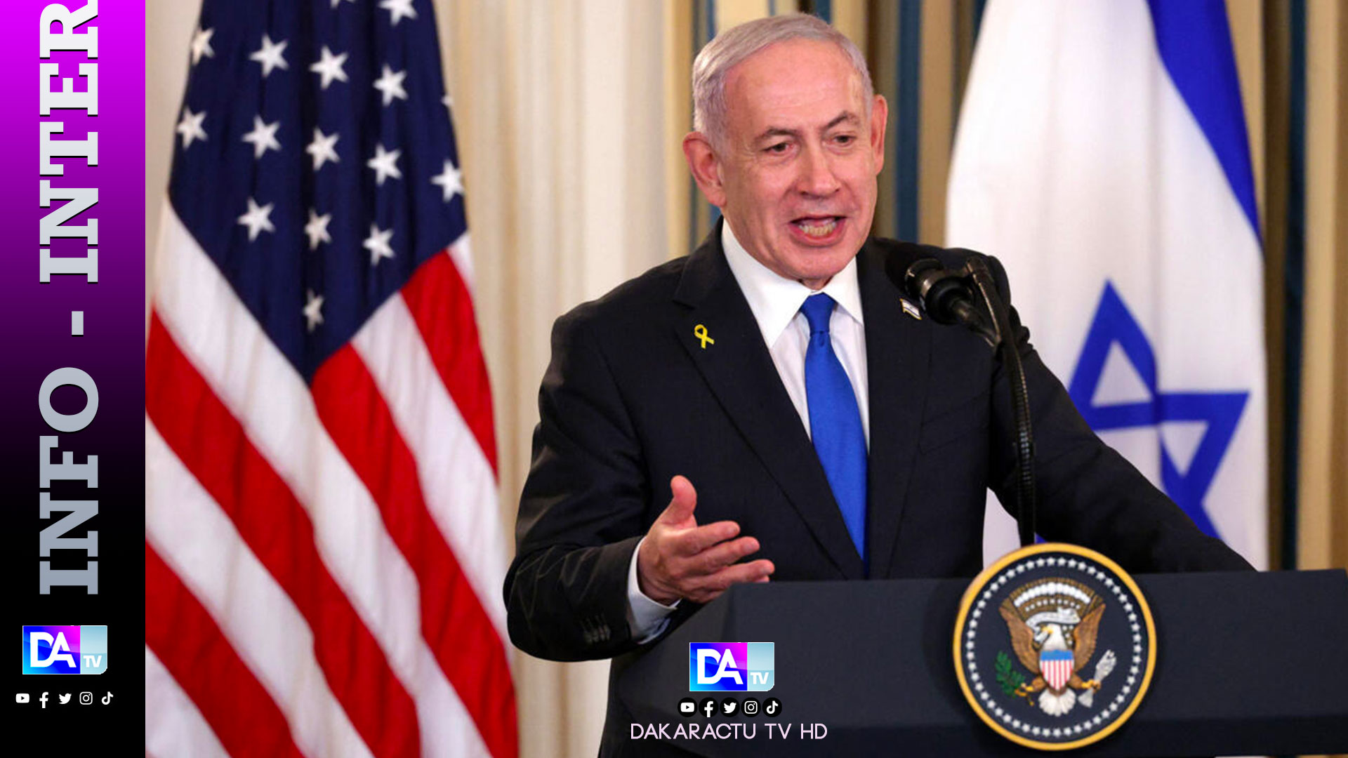 Netanyahu affirme que l'armée israélienne "restera dans la majeure partie de Gaza"