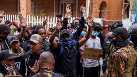 Manifestations à Madagascar: le président dénonce une tentative de "coup d'Etat"